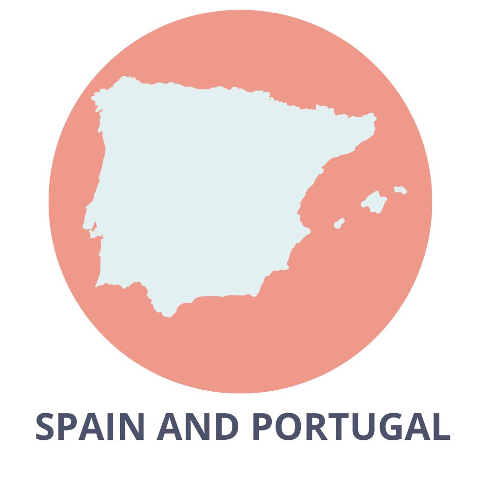 Spain and Portugal