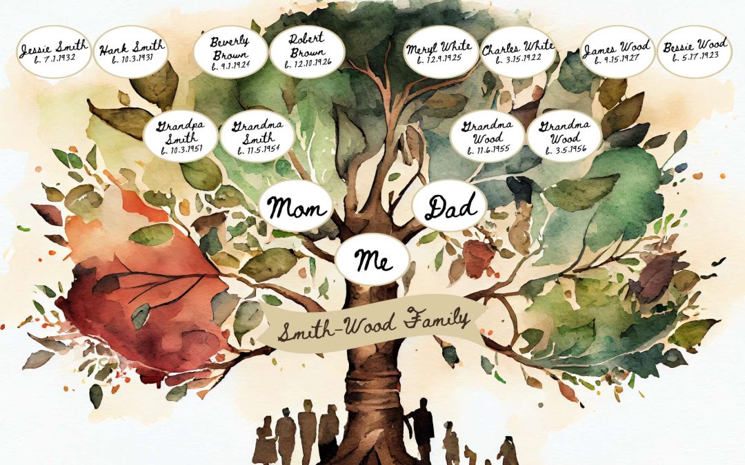 Create a Fun and Simple Family Tree with Children (including a FREE family tree download!)